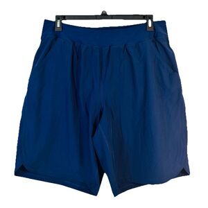 Lands End 18W Navy Quick Dry Board Shorts w/ Panty Lining & Pockets